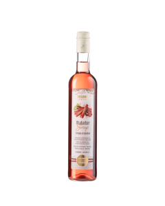 Rhabarber Sirup in der 0,5l FLasche